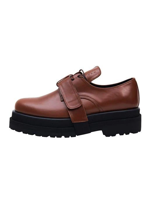 商品LA MER MA MAISON|LMMM Band Derby Shoes (Brown),价格¥2183,第1张图片