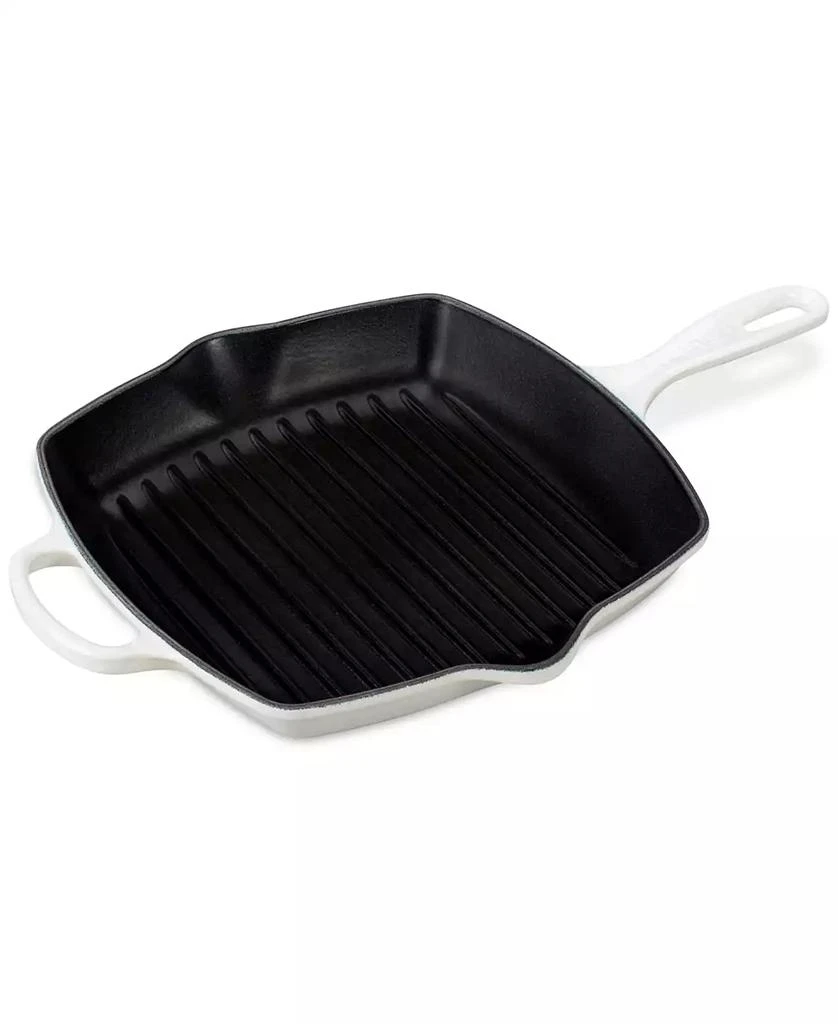 商品Le Creuset|10.25" Enameled Cast Iron Skillet Grill with Helper Handle,价格¥1682,第2张图片详细描述