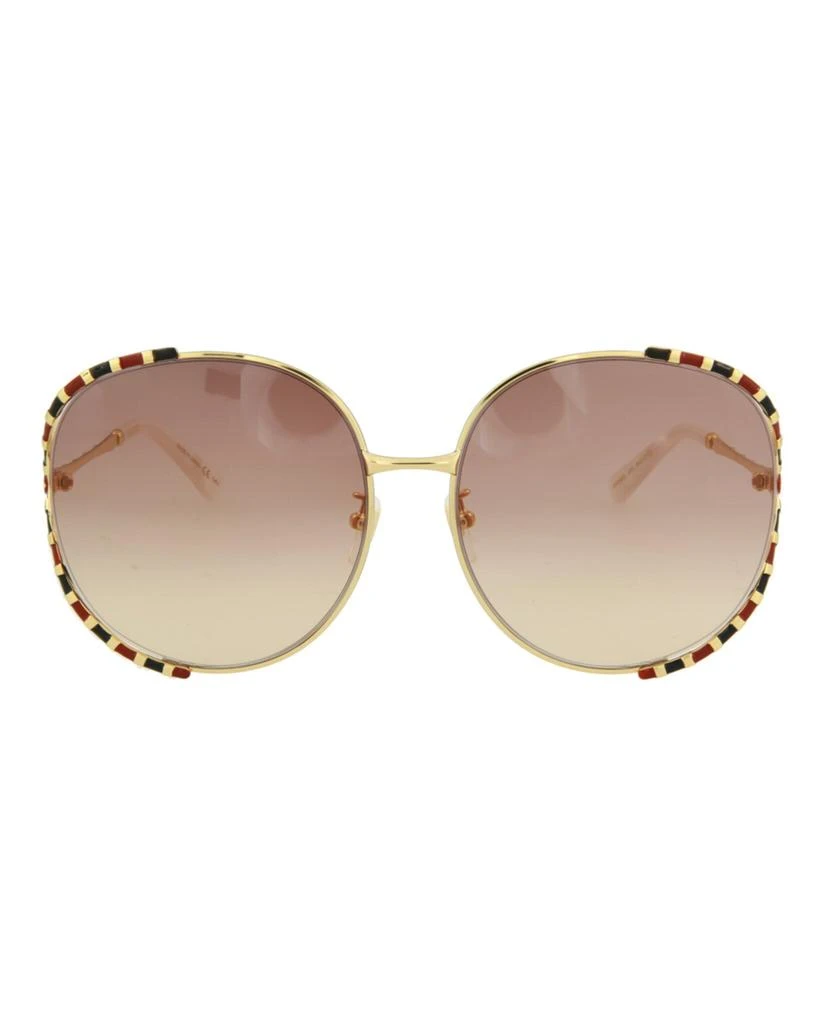 商品Gucci|Round-Frame Metal Optical Frames,价格¥1037,第1张图片