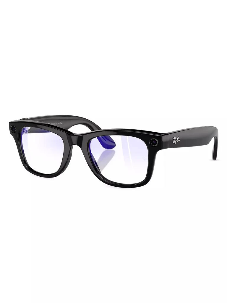 商品Ray-Ban|雷朋Meta Wayfarer 智能太阳镜  RW4006 50MM 拍照打电话,价格¥2296,第2张图片详细描述