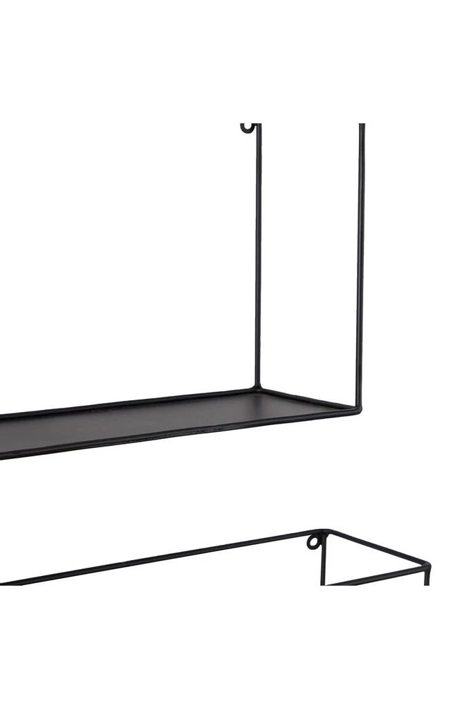 Black Metal Modern Wall Shelf - Set of 3 商品