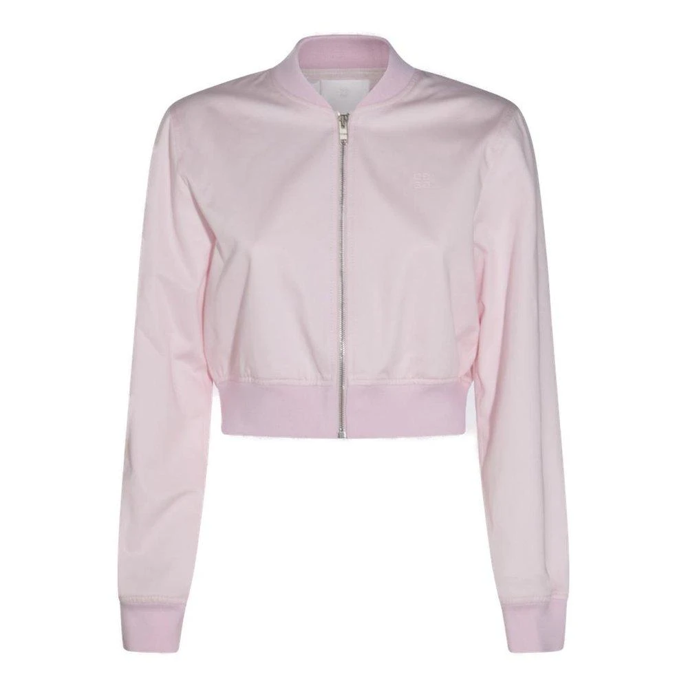 商品Givenchy|Pink cotton bomber jacket,价格¥7994,第1张图片