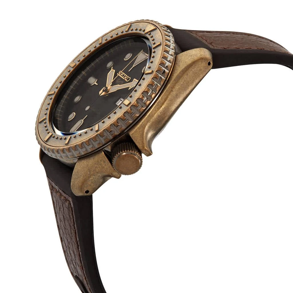 商品Seiko|Seiko Seiko 5 Sports Automatic Black Dial Mens Watch SRPE80,价格¥1622,第2张图片详细描述