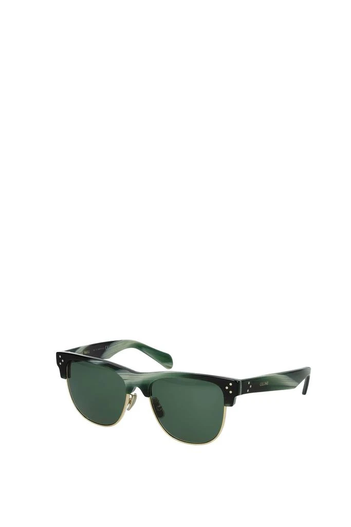 商品Celine|Sunglasses Acetate Green,价格¥1184,第1张图片