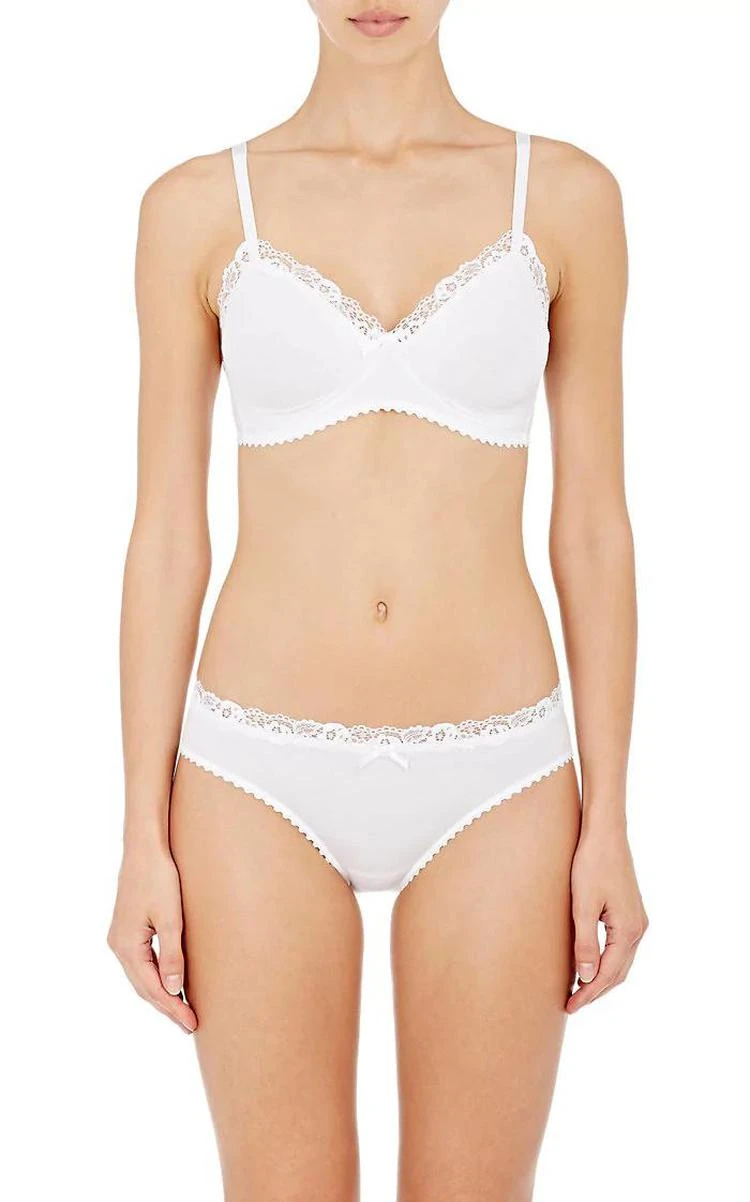 商品Hanro|Valerie Stretch-Cotton Soft Bra,价格¥433,第1张图片