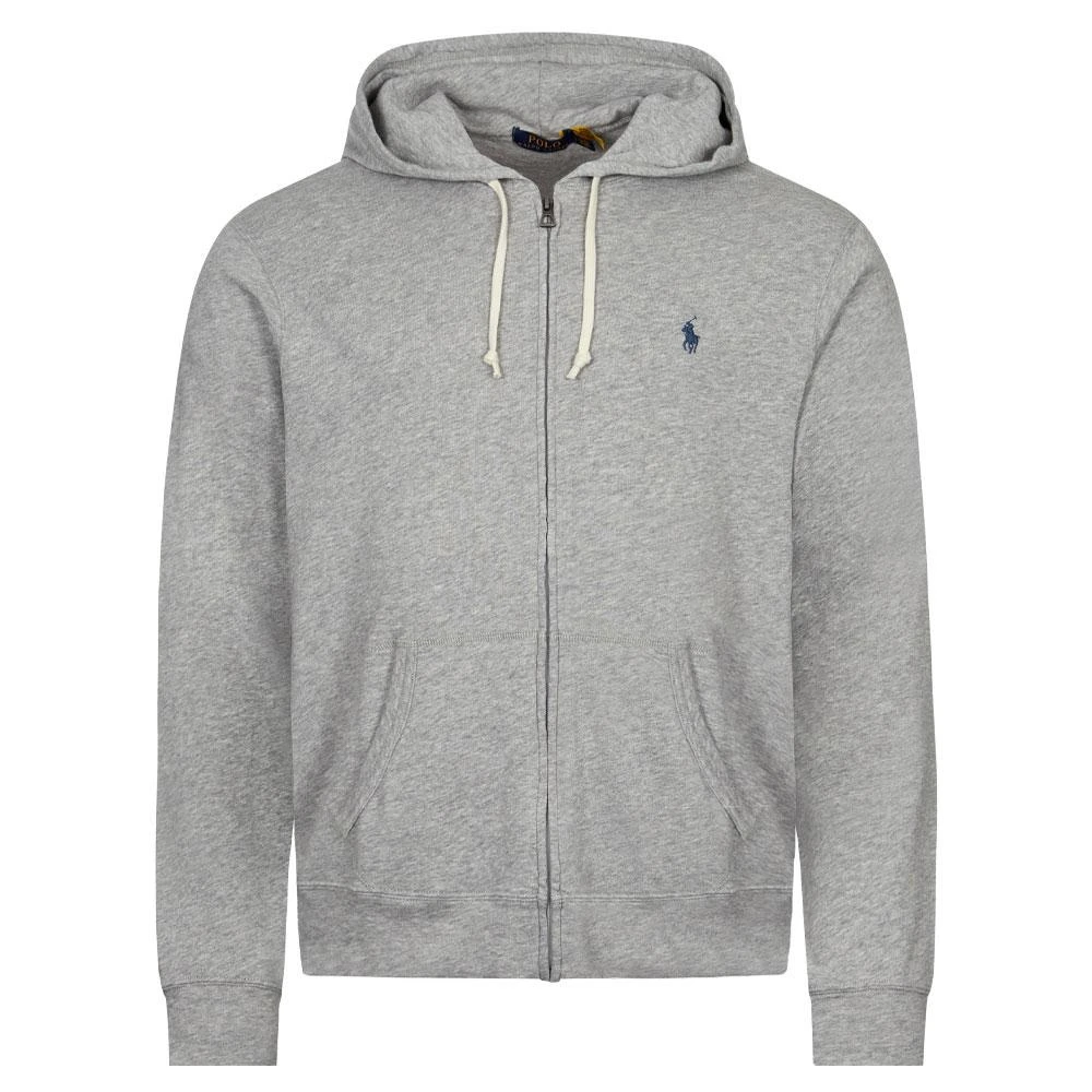 商品Ralph Lauren|Ralph Lauren Hooded Sweat - Grey Heather,价格¥602,第1张图片