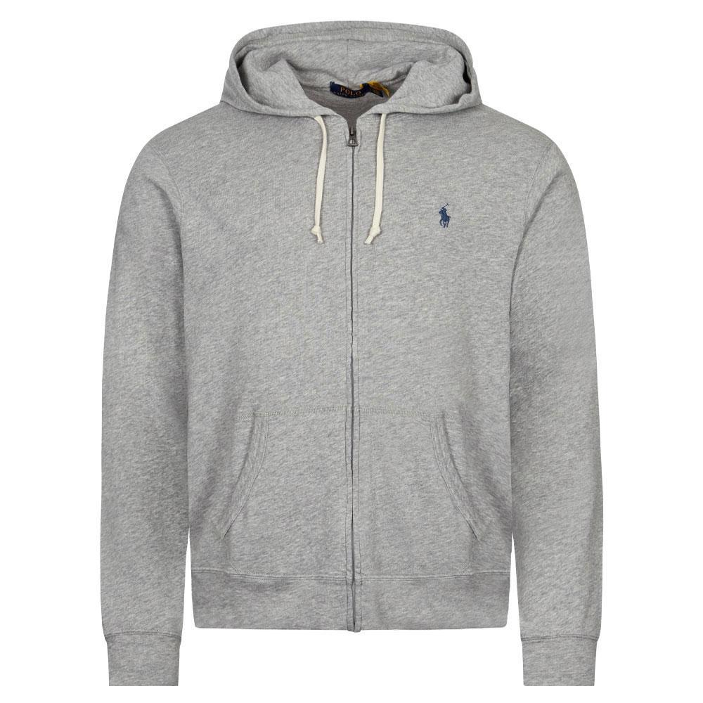 商品Ralph Lauren|Ralph Lauren Hooded Sweat - Grey Heather,价格¥580,第1张图片