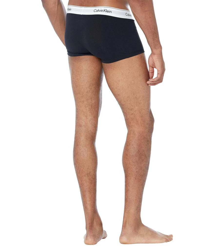 商品Calvin Klein|Modern Cotton Stretch Naturals Low Rise Trunks 3-Pack,价格¥220,第2张图片详细描述