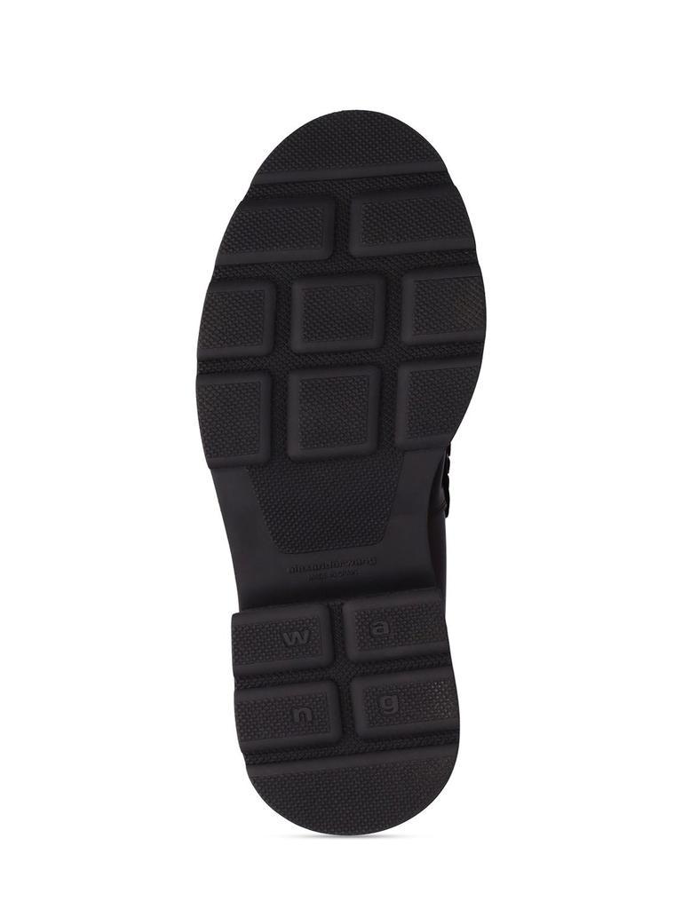 商品Alexander Wang|75mm Carter Platform Leather Loafers,价格¥5143,第7张图片详细描述