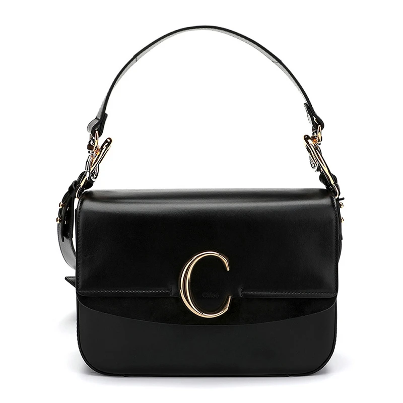商品[国内直发] Chloé|Chloe' 蔻依 女士黑色挎包 C19SS190-A37-001,价格¥8615,第1张图片