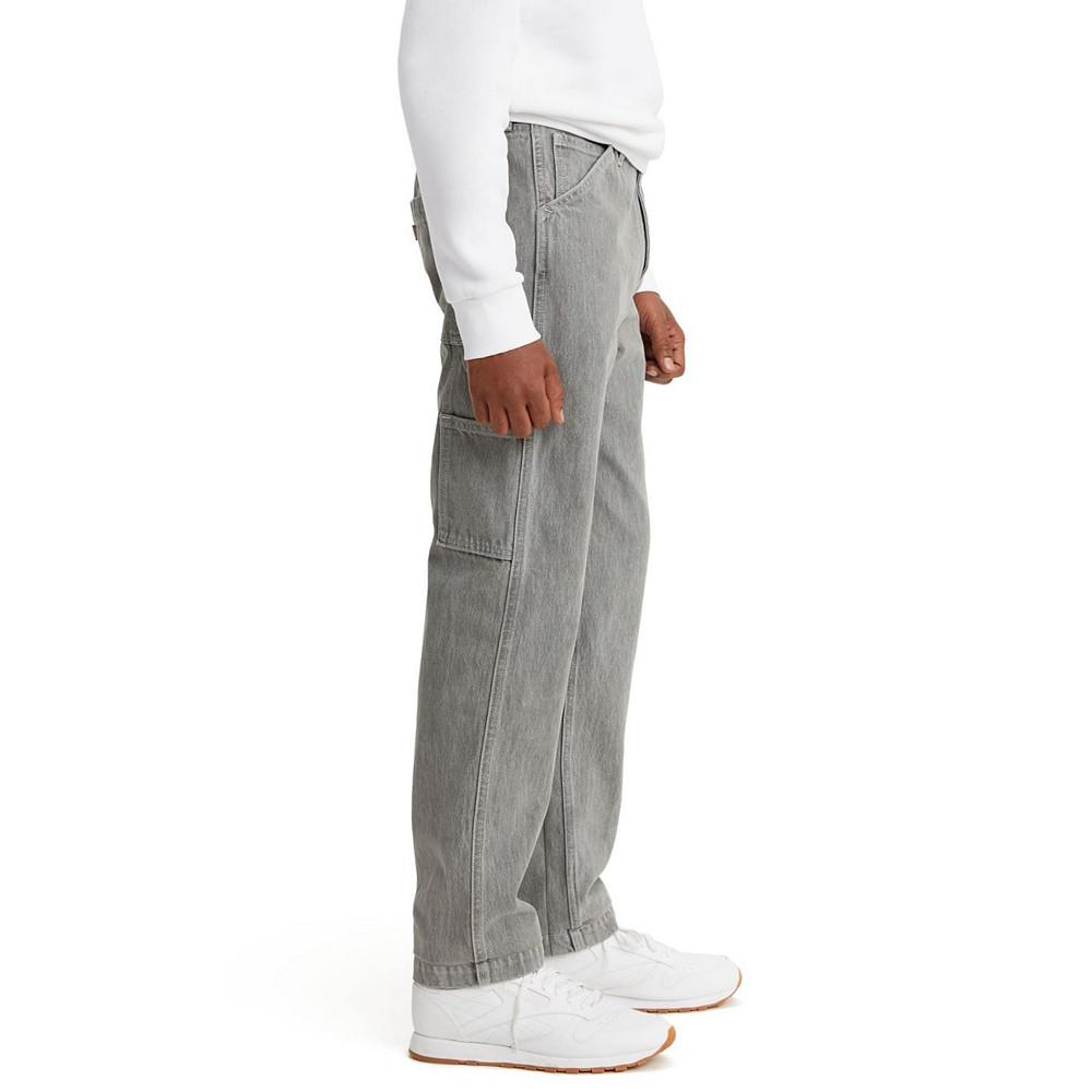 Men's Tapered Carpenter Fit Non-Stretch Jeans商品第3张图片规格展示