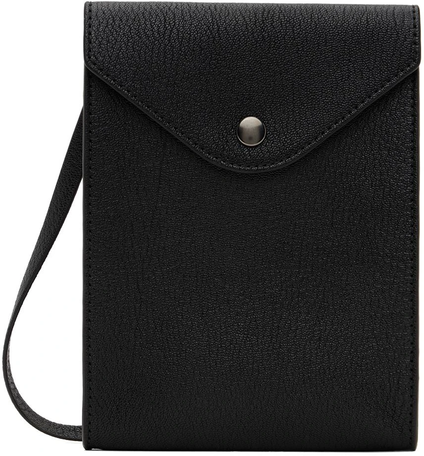 商品Lemaire|Black Enveloppe Strap Shoulder Bag,价格¥1747,第1张图片