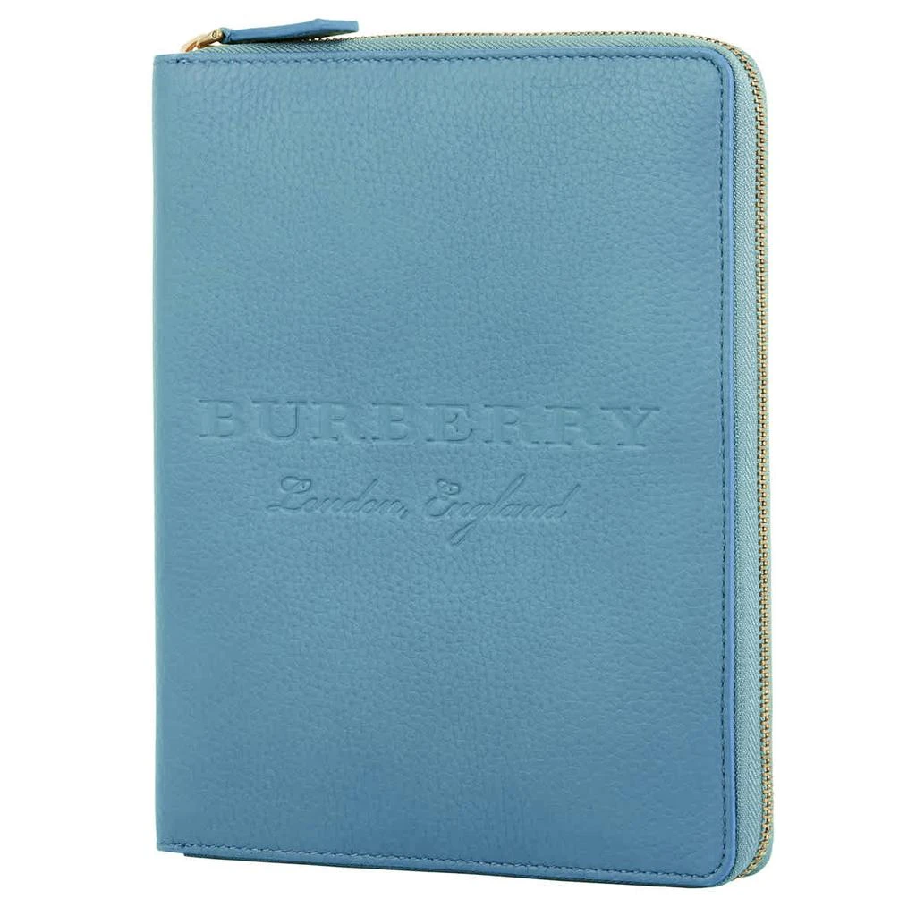 商品Burberry|Burberry Ladies Embossed Leather Ziparound A5 Notebook Case,价格¥521,第1张图片