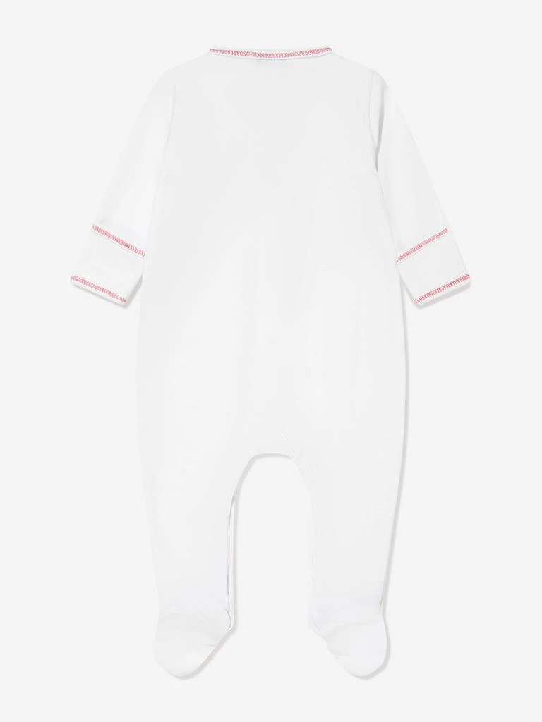 商品Magnolia Baby|Magnolia Baby Baby Boys Grand Prix Embroidered Babygrow Set in White,价格¥189,第2张图片详细描述