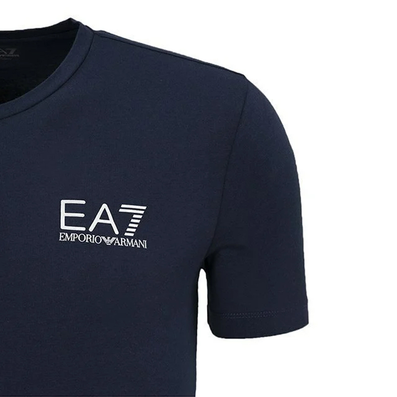 Emporio Armani 安普里奥 阿玛尼 男士海军蓝色短袖T恤 3ZPT53-PJ03Z-1554商品第3张图片规格展示
