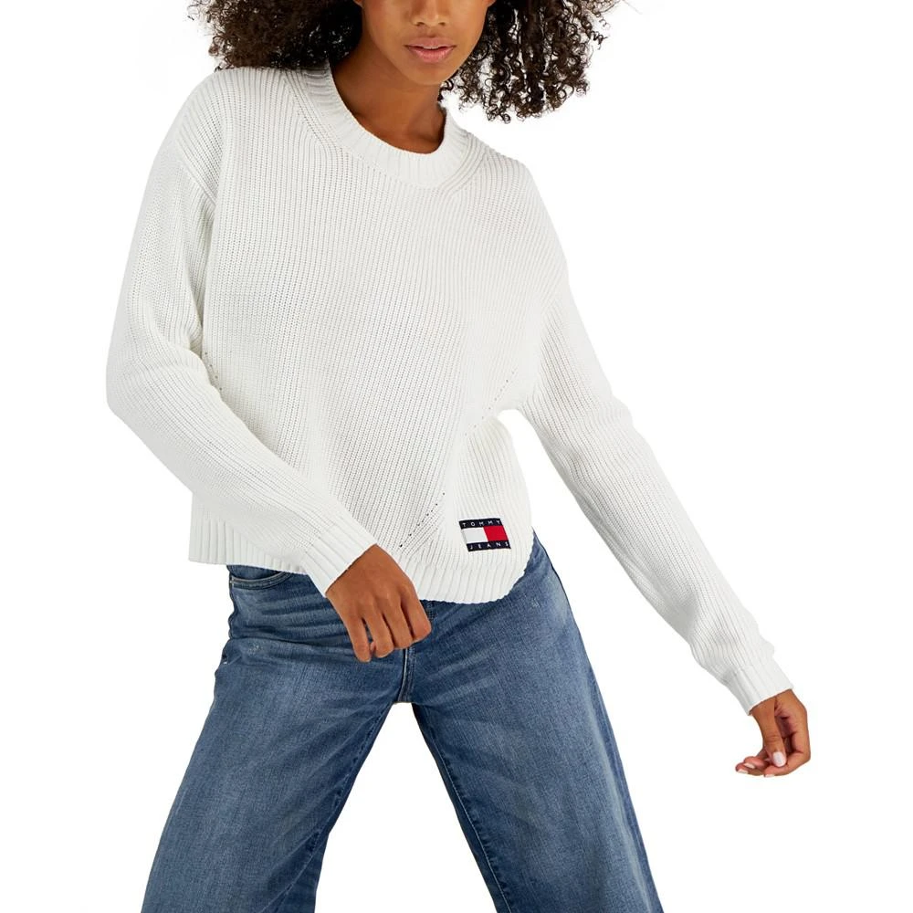 商品Tommy Jeans|Women's Crewneck Sweater,价格¥395,第1张图片