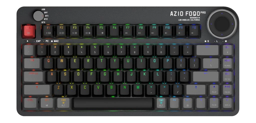 商品Azio|FOQO Pro Wireless Keyboard,价格¥883,第1张图片