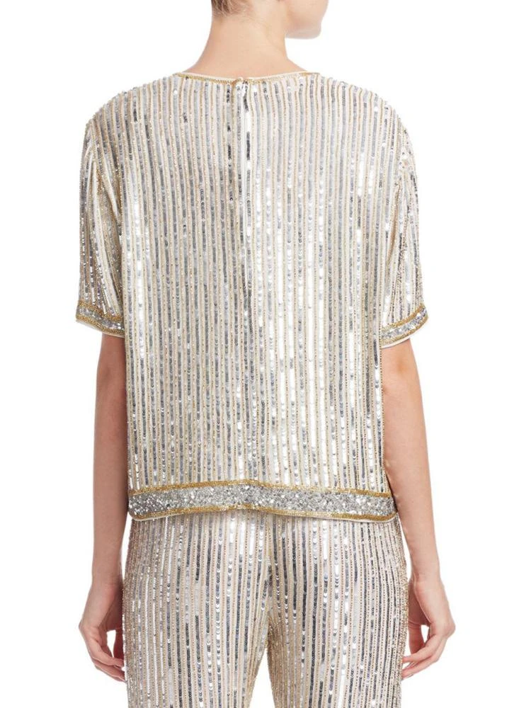 商品Ganni|Temple Sequin Top,价格¥3561,第2张图片详细描述