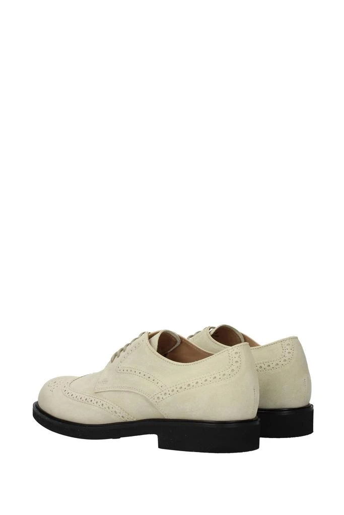 商品Tod's|Lace up and Monkstrap Suede Beige,价格¥1936,第4张图片详细描述