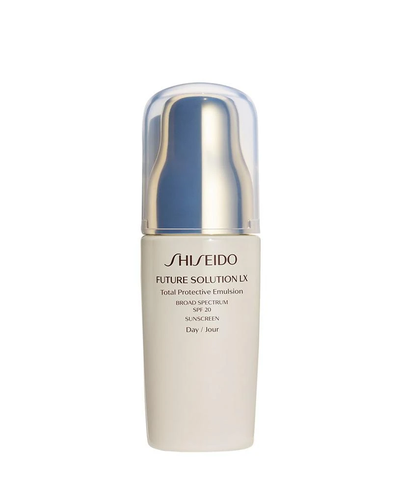 商品Shiseido|Future Solution LX Total Protective Emulsion SPF 20 Sunscreen 2.5 oz.,价格¥2014,第1张图片详细描述