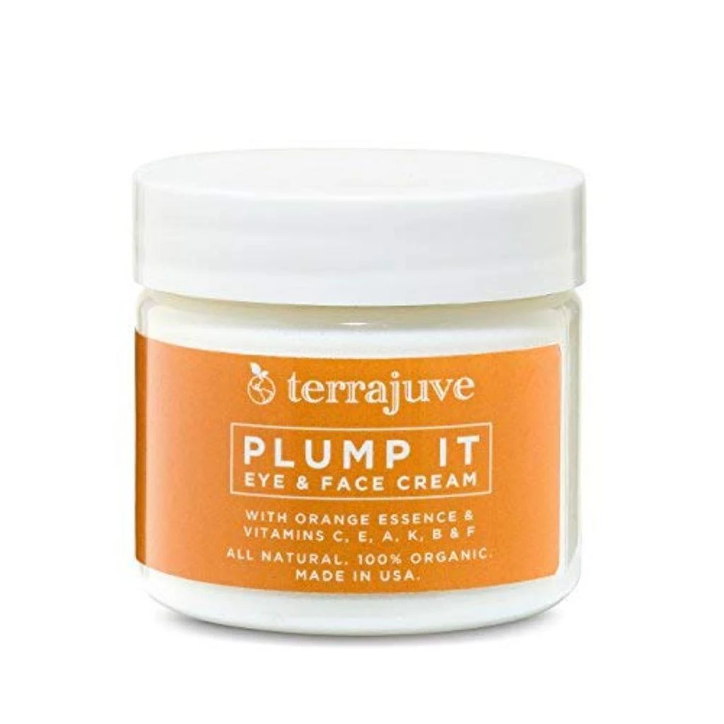 商品Terrajuve|Plump it Eye & Face Moisturizer Cream with Lip Scrub All Natural Organic Wrapped in Organza Bag,价格¥308,第3张图片详细描述