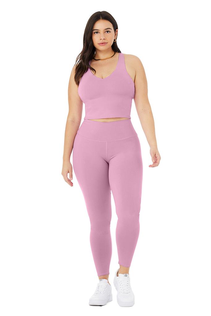 High-Waist Airbrush Legging - Pink Lavender商品第10张图片规格展示