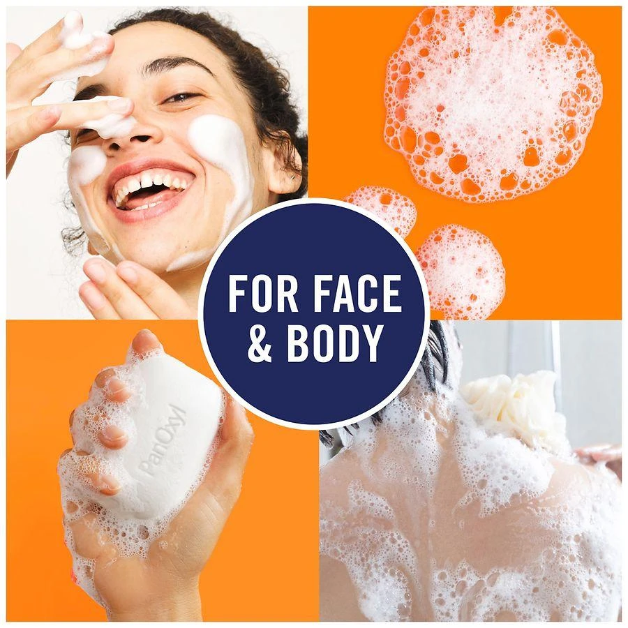 商品PanOxyl|Acne Cleansing Bar 10% Benzoyl Peroxide Fragrance-Free,价格¥75,第5张图片详细描述