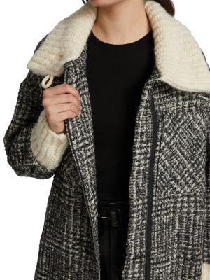 商品IRO|Kontin Knit-Trim Jacket,价格¥1452,第6张图片详细描述