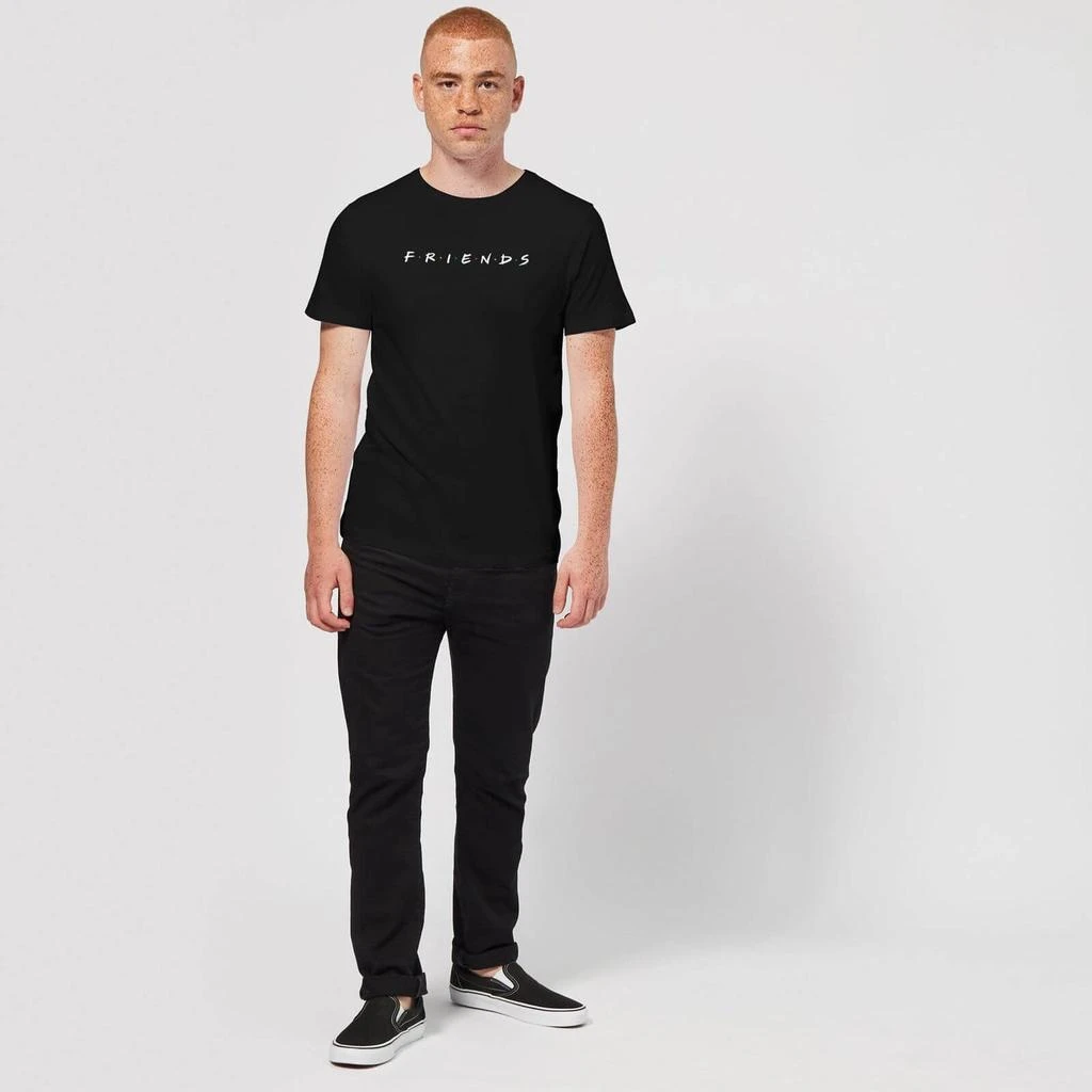 商品Original Hero|Friends Logo Contrast Men's T-Shirt - Black,价格¥178,第3张图片详细描述