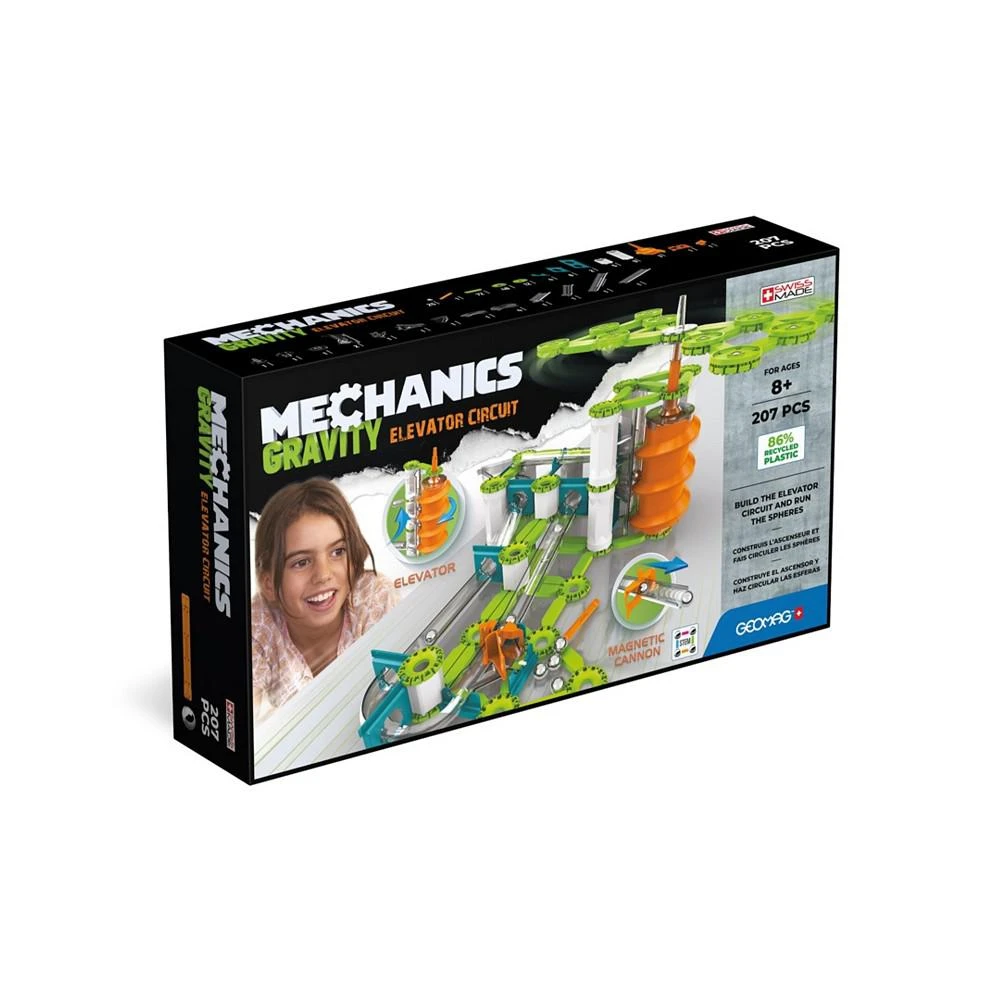 商品Geomag|Mechanics Gravity Elevator Circuit, 207 Pieces,价格¥486,第3张图片详细描述