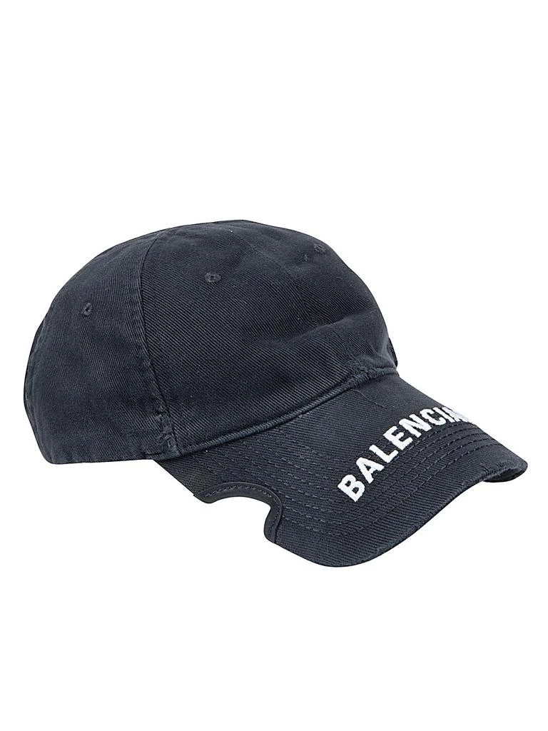 商品Balenciaga|BALENCIAGA - Logo Organic Cotton Cap,价格¥2478,第1张图片