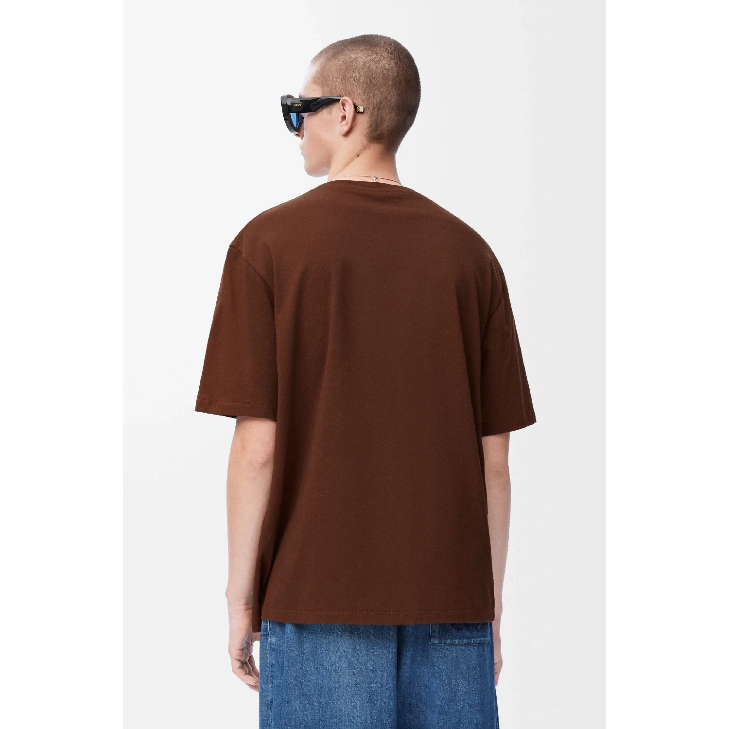 【预售】 罗意威 25春夏 男士 短袖T恤 T-shirt large en coton H616Y22X84-3428  商品