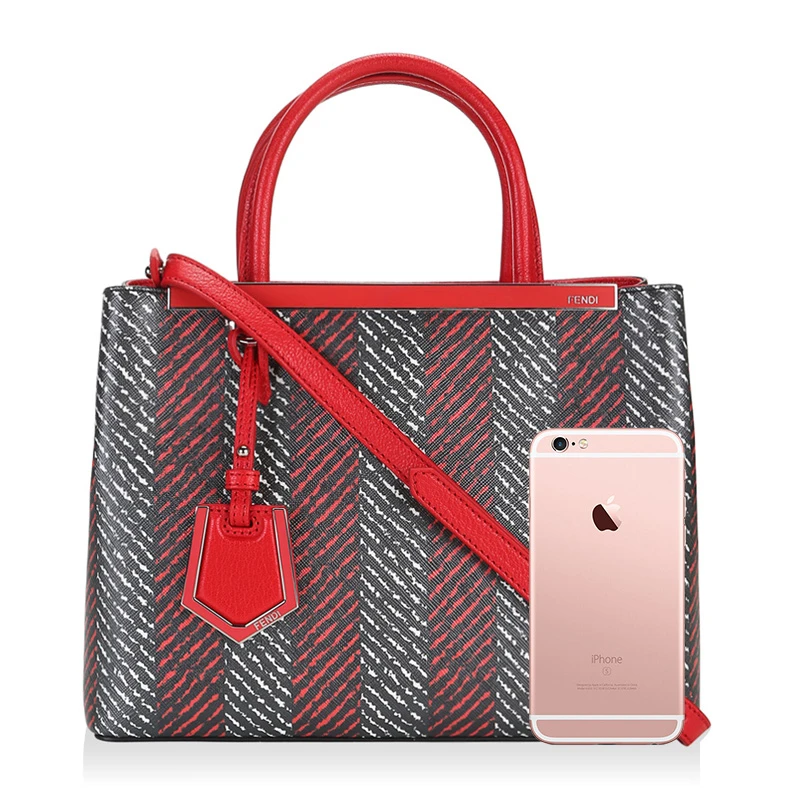 FENDI 红色女士手提包 8BH253-V9X-F0P0R 商品