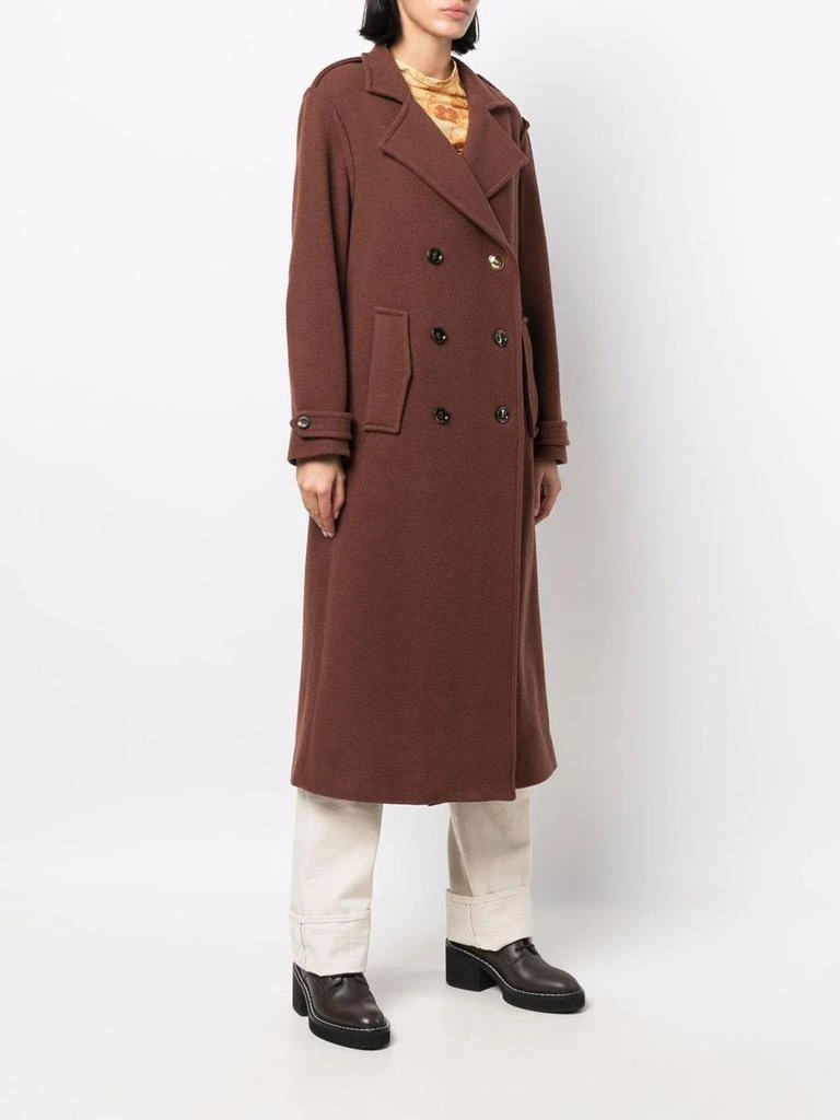 商品ALYSI|ALYSI WOOL DOUBLE BREASTED COAT,价格¥2780,第5张图片详细描述