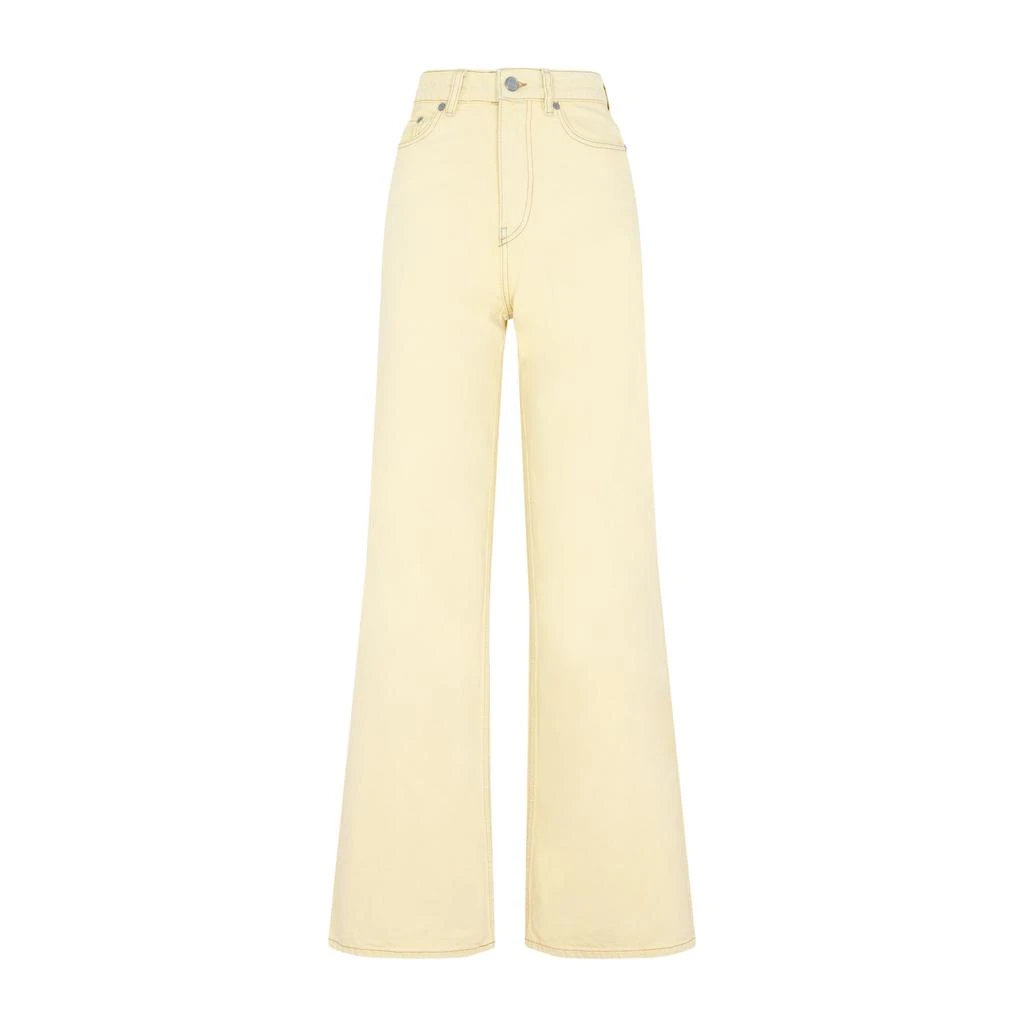 商品Ganni|GANNI  BLEACHED DENIM JEANS,价格¥1473,第1张图片