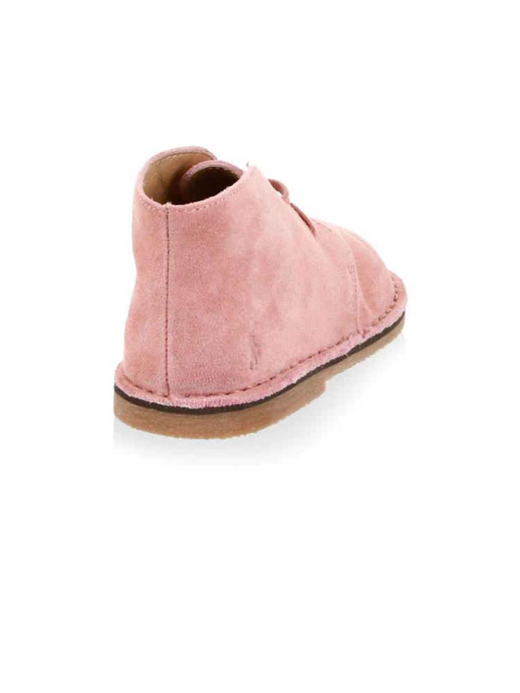 商品Ralph Lauren|Baby's & Toddler's Lace-Up Pink Suede Chukka Booties,价格¥196,第2张图片详细描述