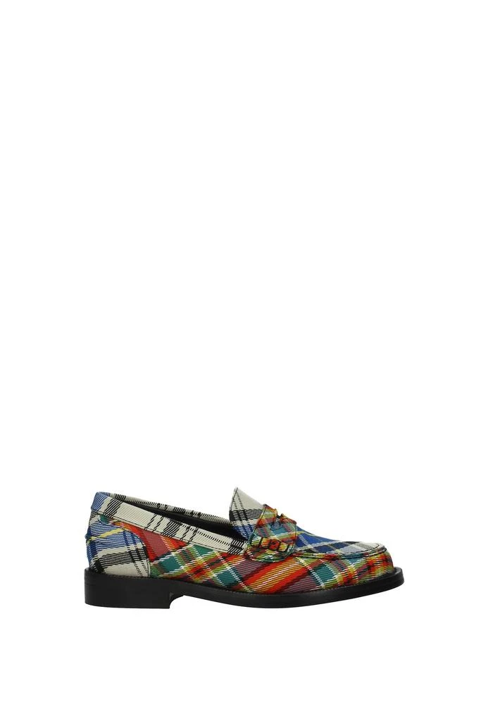 商品Burberry|Loafers Fabric Multicolor,价格¥1663,第1张图片