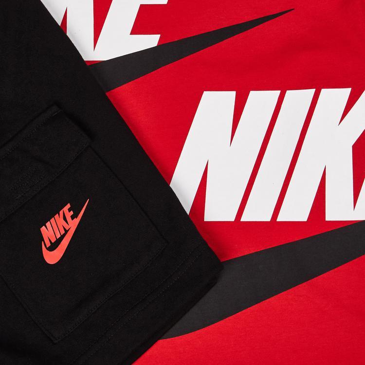 商品NIKE|Nike Boys Sportswear Dbl Cargo Summer Set - Pre School Tracksuits,价格¥284,第5张图片详细描述