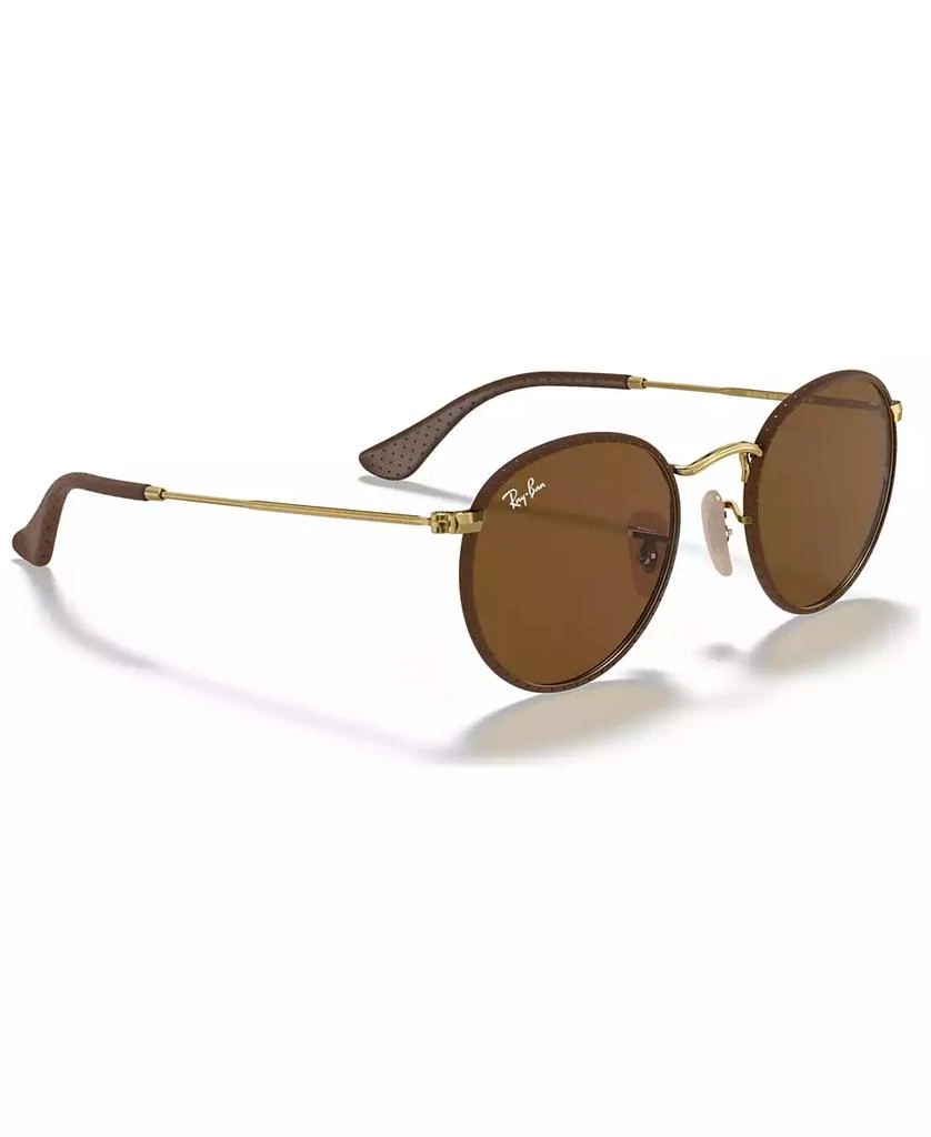 商品Ray-Ban|Men's Sunglasses, RB3475Q 50 ROUND CRAFT,价格¥1058,第3张图片详细描述