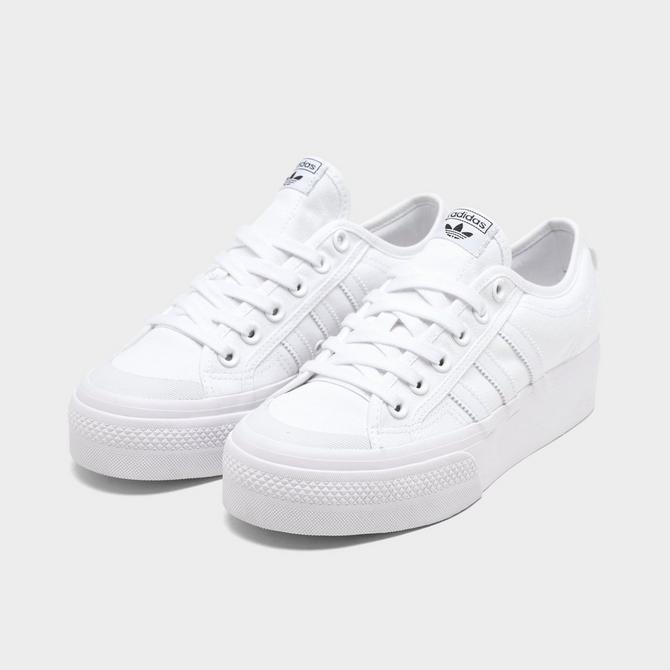 Women's adidas Originals Nizza Platform Casual Shoes商品第3张图片规格展示