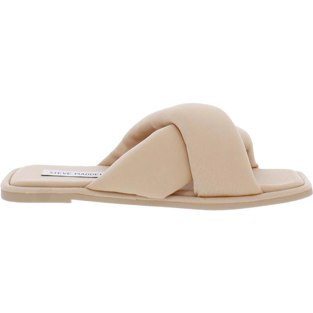 Steve Madden Womens Dixie Slip-On Square Toe Slide Sandals 商品