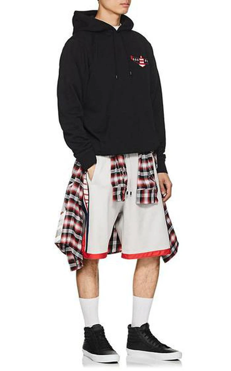 商品Marcelo Burlon|County Cotton Fleece Shorts,价格¥2568,第2张图片详细描述