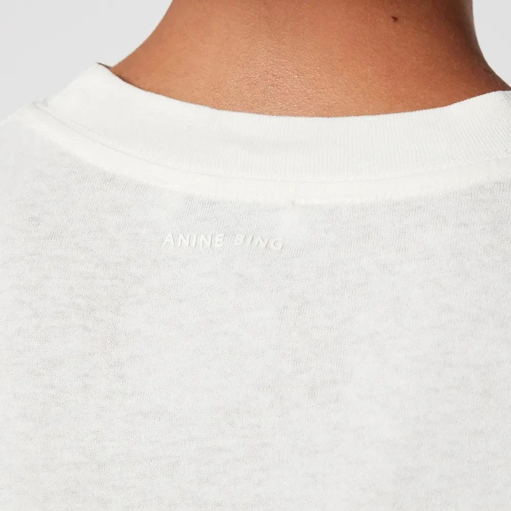 商品ANINE BING|Anine Bing Lili Rolling Stones Cotton-Jersey T-Shirt,价格¥866,第4张图片详细描述