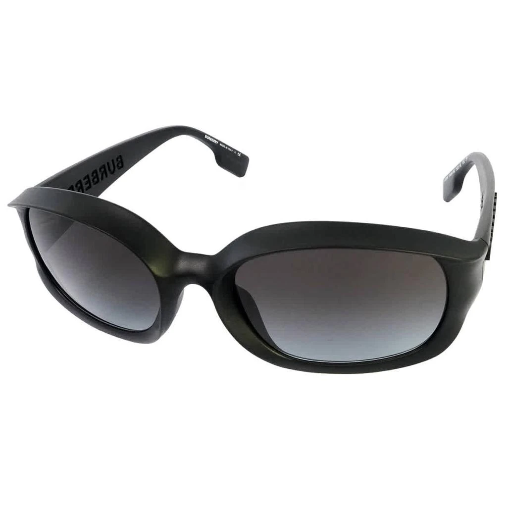 商品Burberry|Burberry Milton Grey Gradient Oval Mens Sunglasses BE4338 34648G 56,价格¥603,第1张图片