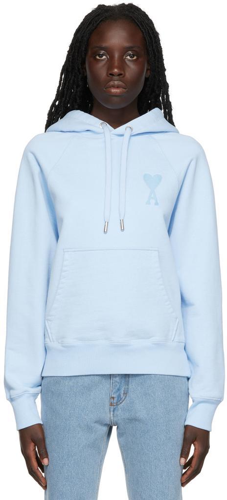 商品AMI|Blue Ami de Cœur Hoodie,价格¥988,第1张图片