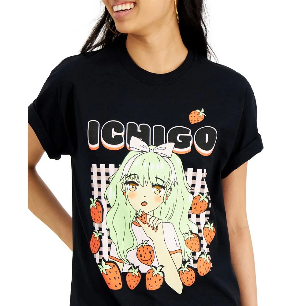 商品Love Tribe|Junior's Ichigo Graphic-Print T-Shirt,价格¥154,第1张图片