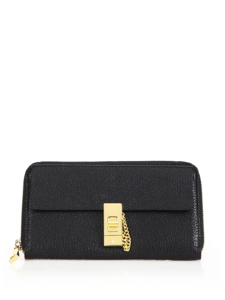 商品Chloé|Chloé - Drew Leather Zip-Around Wallet,价格¥4125,第1张图片