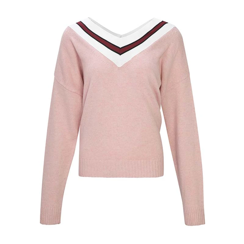 商品[国内直发] Sandro|SANDRO 粉色女士针织衫/毛衣 AG10231048-PINK,价格¥357,第1张图片