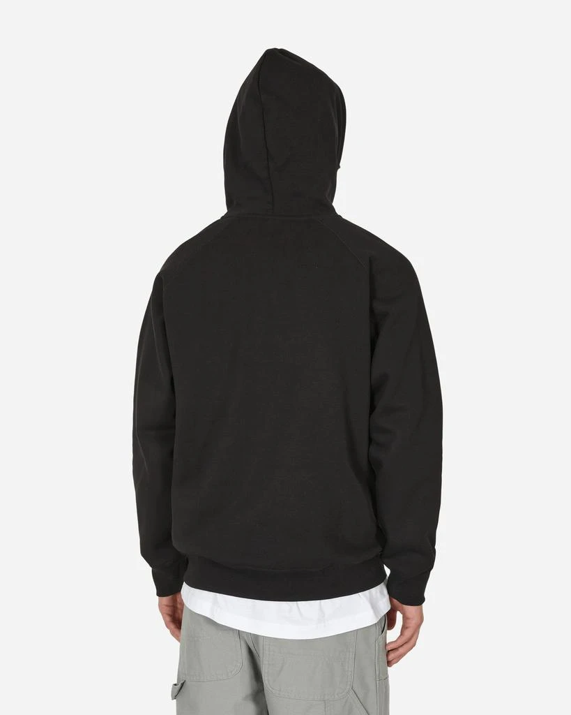 商品Carhartt WIP|Chase Hooded Sweatshirt Black,价格¥826,第3张图片详细描述