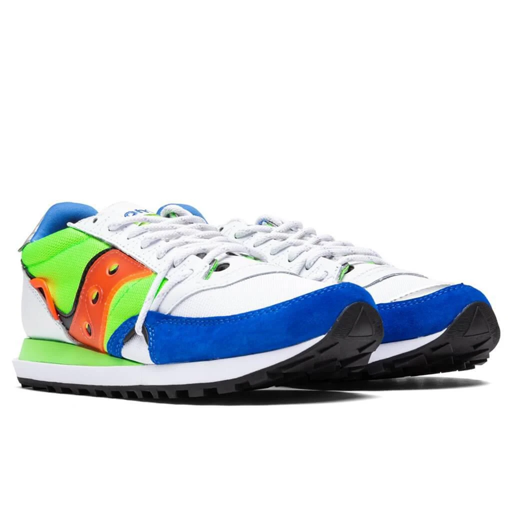 商品Saucony|Saucony Jazz DST - White/Blue,价格¥638,第2张图片详细描述